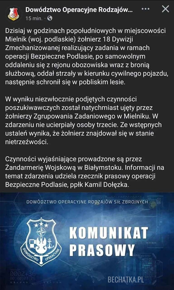 Strzelanina na granicy