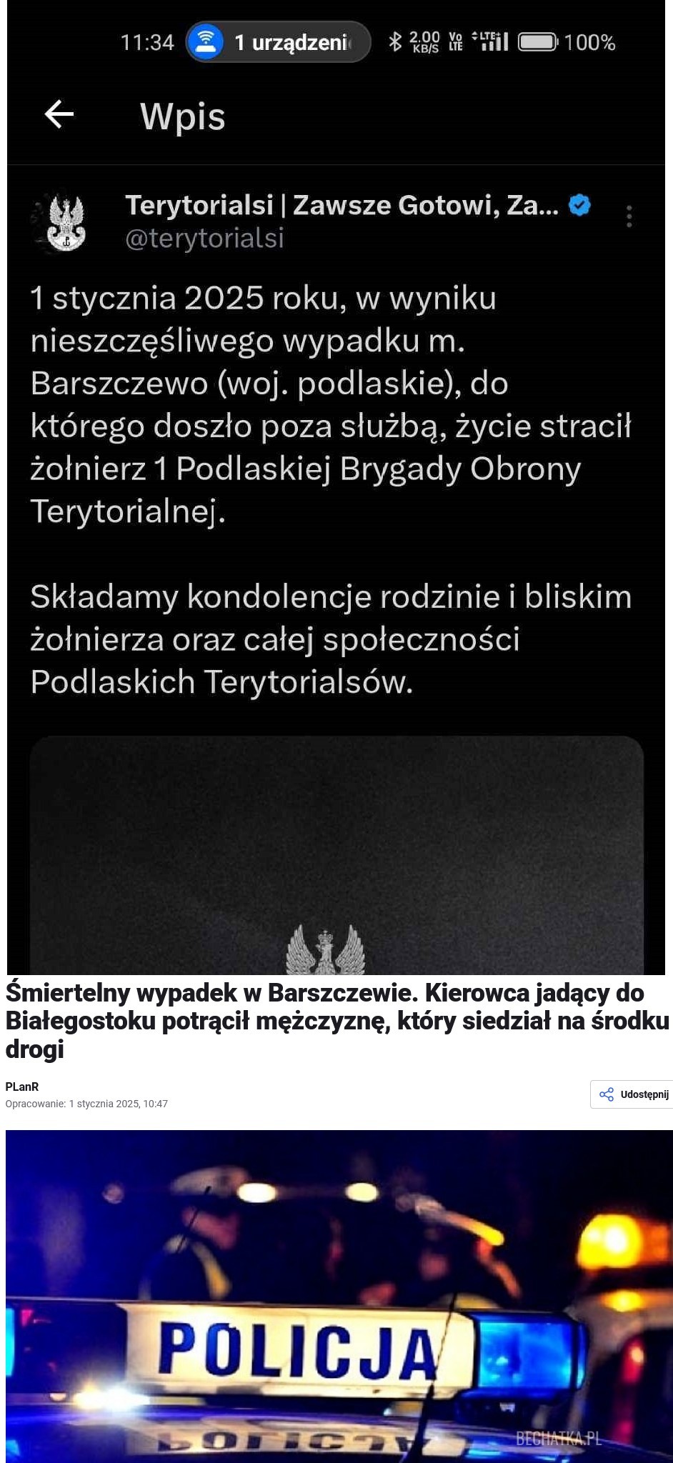 Śmierć na granicy