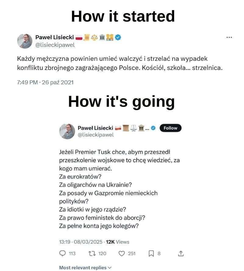 Gdy pobór zajrzy do dupy